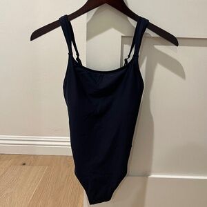 Like New - Jcrew Navy One Piece Swimsuit w/adjustable straps